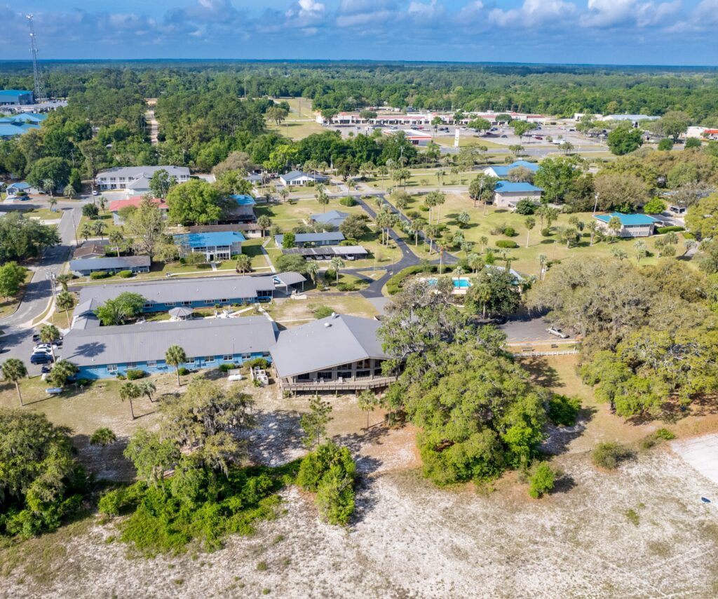 Drone Aerial Photo Of Keystone Heights In Fl