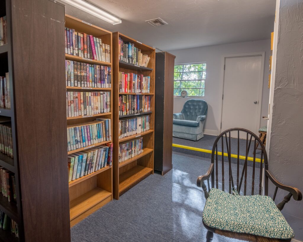 Photo Of Bookcase In Library Keystone Heights