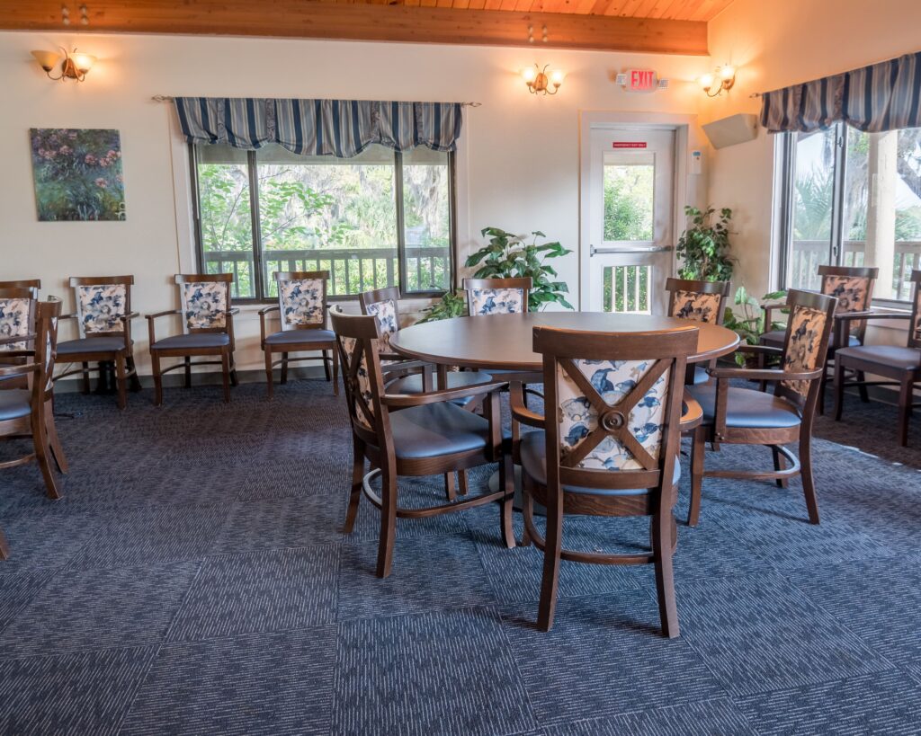 Photo Of Round Tables And Chairs In Keystone Heights